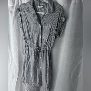 Blue Striped Sundress